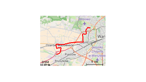 Warszawa - Ożarów - Żbików