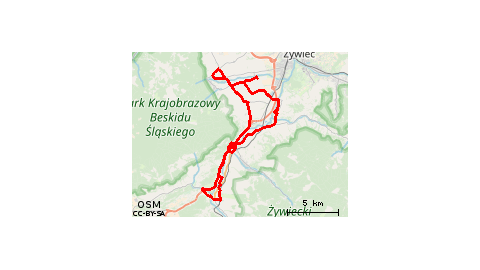 Ostre Radziechowy Wegierska-Gorka Milowka Wieprz Twardorzeczka