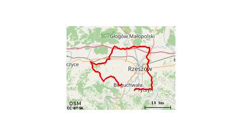 100 km dookoła Rzeszowa