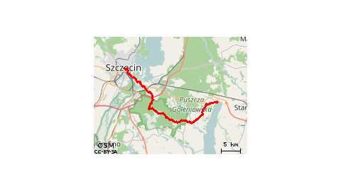 Szczecin - Jez. Miedwie z premią górską