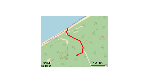 Czołpino Parking - Plaża 23.08.2019 11:40