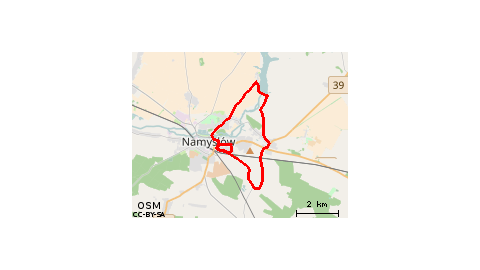 Namysłów - Łączany -Zalew