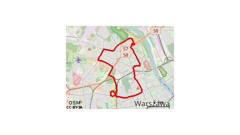 Bielany - Moczydło - Bielany